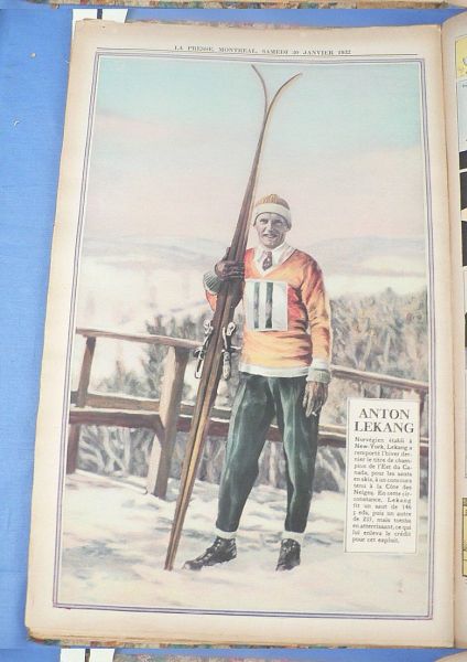 Anton Lekang Skiing